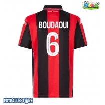 OGC Nice Hicham Boudaoui #6 Hjemmedrakt 2025-26 Kortermet